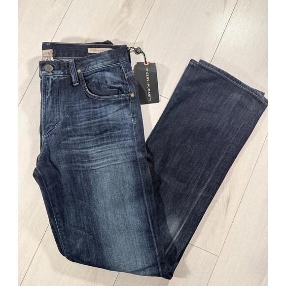 NWT Citizens of Humanity "Sid" Straight Leg Men's Jean Size 32x32 - Picture 2 of 16
